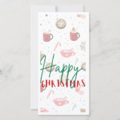 Flat-kerstkaart Bedankkaart (Voorkant)