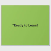 Flat Lime Green Background – School Texture Cadeaupapier (Vlak)