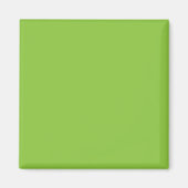 Flat Lime Green Background Texture Magneet (Voorkant)
