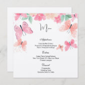 Flat Menu Kaart (Voorkant / Achterkant)