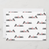 Flat Merci Cartes Montagnes Thème (Dos)