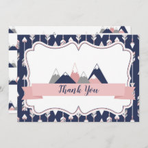 Flat Merci Cartes Montagnes Thème