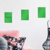 Flat Neon Green Background – School Texture Muurkunst Sets (Woonkamer)