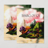 Flat Note Card Notitiekaartje (Voorkant / Achterkant)