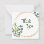 Flat Note-kaart Notitiekaartje (Voorkant)