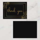 Flat Note-kaart Notitiekaartje (Voorkant / Achterkant)