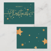 Flat Note-kaart Notitiekaartje (Voorkant / Achterkant)