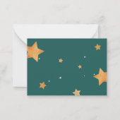 Flat Note-kaart Notitiekaartje (Achterkant)