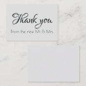 Flat Note-kaart Notitiekaartje (Voorkant / Achterkant)