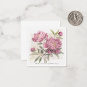 Flat Note-kaart Notitiekaartje (Voorkant / Achterkant in situ)