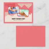 Flat Note-kaart Notitiekaartje (Voorkant / Achterkant)