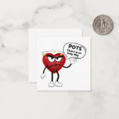 Flat Note-kaart Notitiekaartje (Voorkant / Achterkant in situ)