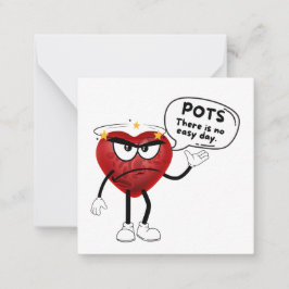 Flat Note-kaart Notitiekaartje