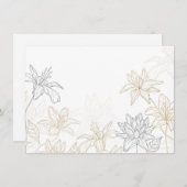 Flat Note-kaart Notitiekaartje (Voorkant / Achterkant)