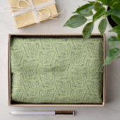 Flat Pack Skeleton - Zombie Green Tissuepapier (Geschenk)