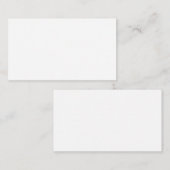 Flat Place Card Plaatskaartje (Voorkant / Achterkant)