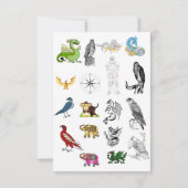 Flat Save Date Cards Wedding Invite Elegant Script Save The Date (Achterkant)