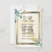 Flat Save The Date Card (Devant)
