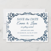 Flat Save The Date Card (Voorkant)