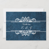 Flat Save The Date Card (Achterkant)