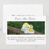 Flat Save The Date Card (Devant / Derrière)