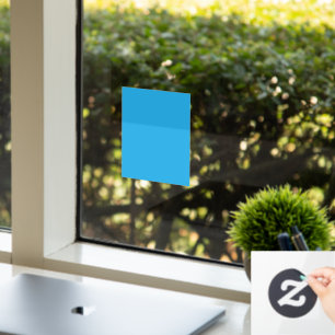 Flat Sky Blue Achtergrond Textuur voor Digitaal Raamsticker