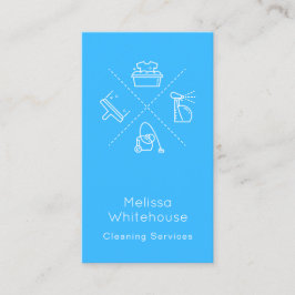 Flat Slank Modern Cleaning Services Visitekaartje