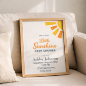 Flat Sun Minimal Style Kaart