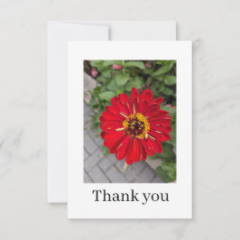 Flat Thank You Card Bedankkaart