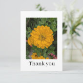 Flat Thank You Card Bedankkaart (Staand voorkant)