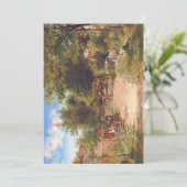 Flat Thanksgiving Card Feestdagenkaart (Staand voorkant)