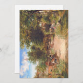 Flat Thanksgiving Card Feestdagenkaart (Voorkant / Achterkant)