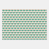 Flat White Latte Cappuccino Coffee Shop House Café Inpakpapier Vel (Voorkant 3)