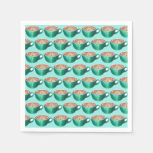 Flat White Latte Cappuccino Coffee Shop House Café Servet