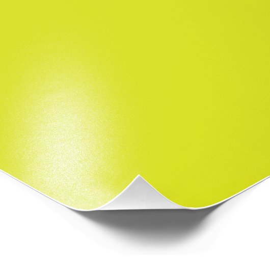 Flat Yellow Background – Back-to-School Texture Foto Afdruk (Hoek)