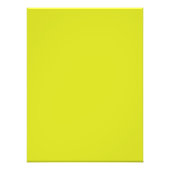 Flat Yellow Background – Back-to-School Texture Foto Afdruk (Voorkant)