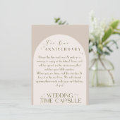 Flatadvies Kaart bruiloft Capsule (met envelop) (Staand voorkant)