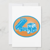 Flatbed Truck Kaart (Voorkant)