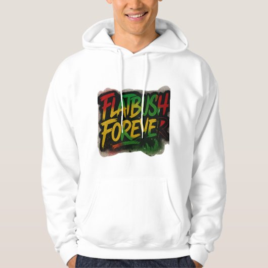 Flatbush Forever ™ Sweat à capuche Reggae (Devant)