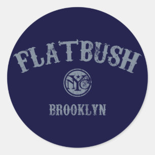 Flatbush Ronde Sticker