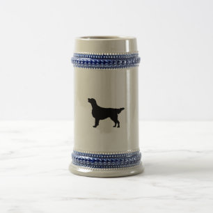 Flatcoated Retriever Silhouette Love Dogs Bierpul