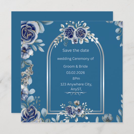 Flate card (Voorkant / Achterkant)