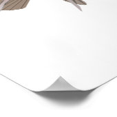 Flathead Catfish - Viskop Poster (Hoek)