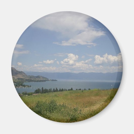 Flathead Lake Foto's Magneet (Voorkant)