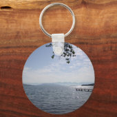 Flathead Lake Montana Sleutelhanger (Voorkant)