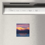 Flathead Lake Montana Sunset Magnet Magneet (Insitu (Vaatwasser))