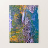 Flathead River Montana. kerstcadeautjes Legpuzzel (Verticaal)