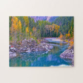 Flathead River Montana. Legpuzzel (Horizontaal)