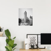 Flatiron Building, 1905.  New York foto Poster (Thuiskantoor)