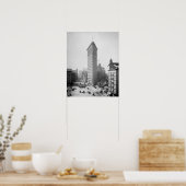 Flatiron Building, 1905.  New York foto Poster (Keuken)
